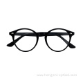 In Stock Round Clear Vintage Optical Eyewear Acetate Frame